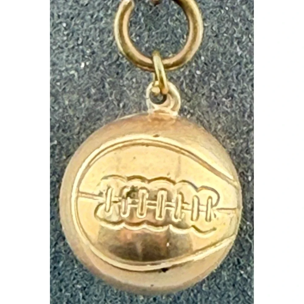 Vintage FOB Gold Filled Chain Basketball Swivel Dog Clip CLB & Co 11